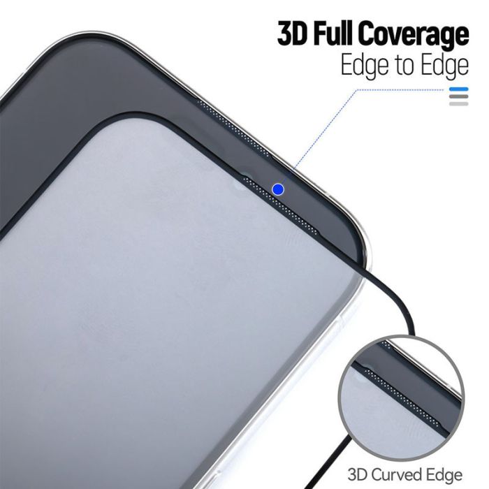 Захисне 3D скло Blueo Hot Bending для Apple iPhone 16 Pro (6.3") (+ аппликатор)