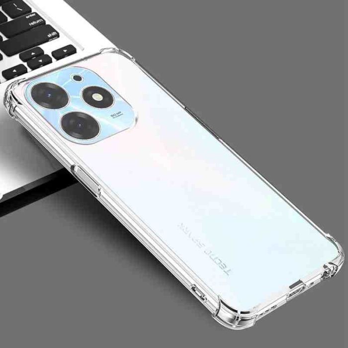 TPU чохол GETMAN Ease logo посилені кути Full Camera для Infinix Hot 40i / Spark Go 2024 / Spark 20