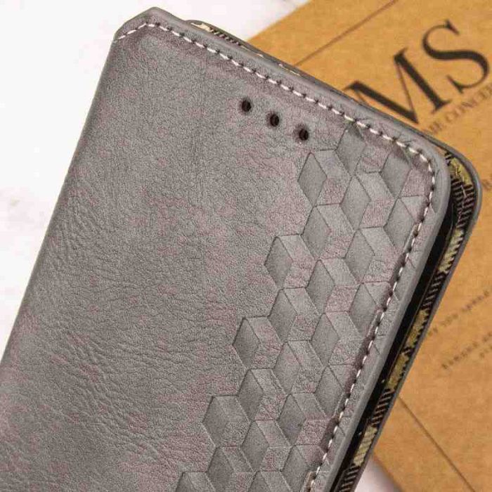 Шкіряний чохол книжка GETMAN Cubic (PU) для Samsung Galaxy A35