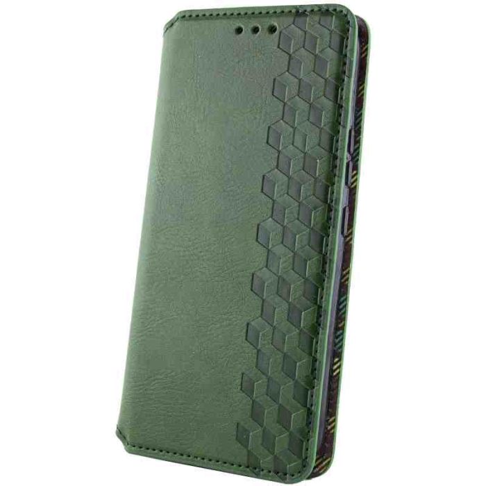 Шкіряний чохол книжка GETMAN Cubic (PU) для Samsung Galaxy A55