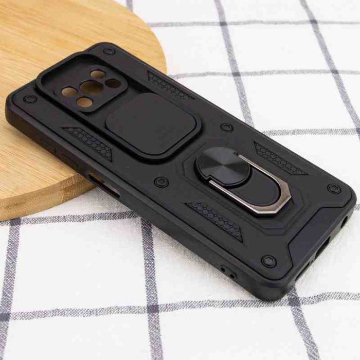 Ударостійкий чохол Camshield Serge Ring для Xiaomi Poco X3 NFC / Poco X3 Pro