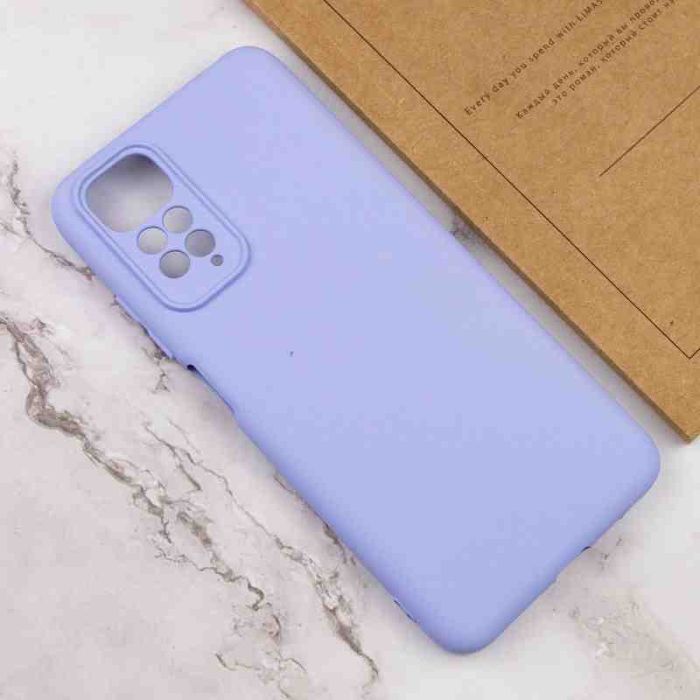 Чохол Silicone Cover Lakshmi Full Camera (AA) для Xiaomi Redmi Note 11 (Global) / Note 11S