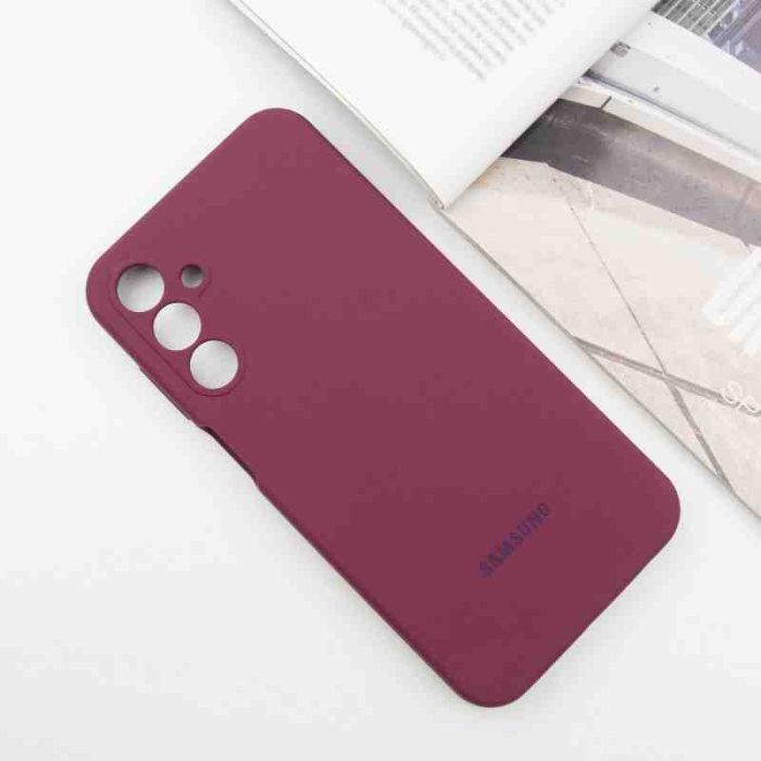 Чохол Silicone Cover Lakshmi Full Camera (AAA) with Logo для Samsung Galaxy A15 4G/5G / M15 5G