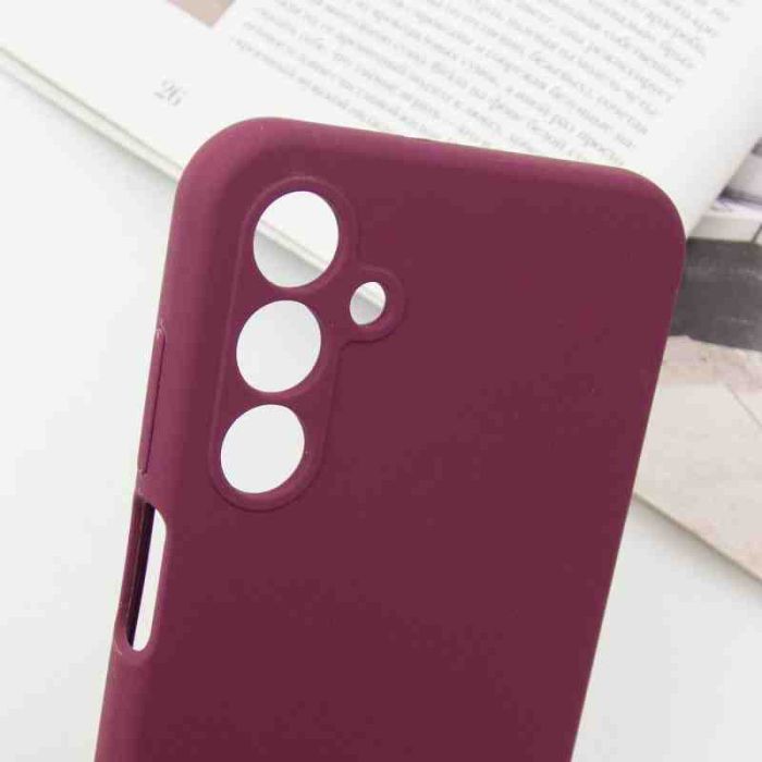 Чохол Silicone Cover Lakshmi Full Camera (AAA) with Logo для Samsung Galaxy A15 4G/5G / M15 5G