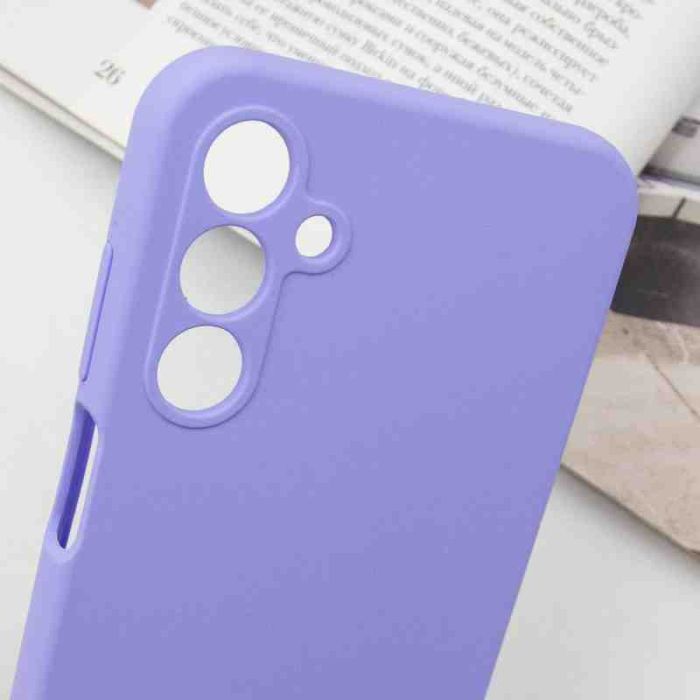 Чохол Silicone Cover Lakshmi Full Camera (AAA) with Logo для Samsung Galaxy A15 4G/5G / M15 5G