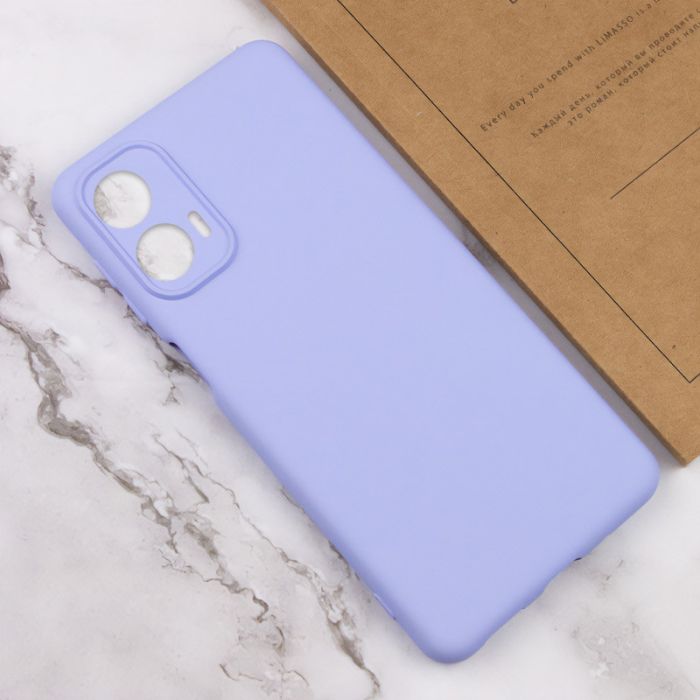 Чохол TPU GETMAN Liquid Silk Full Camera для Motorola Moto G24