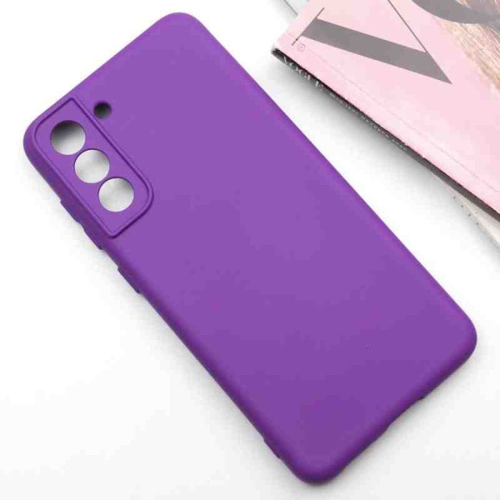 Чохол TPU GETMAN Liquid Silk Full Camera для Samsung Galaxy S21