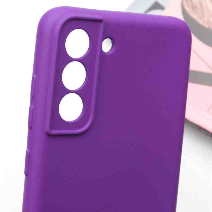 Чохол TPU GETMAN Liquid Silk Full Camera для Samsung Galaxy S21