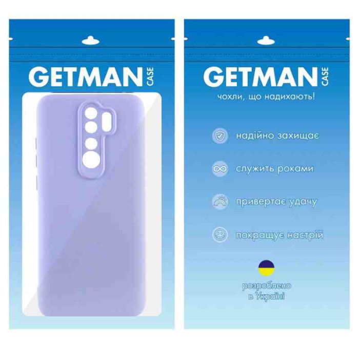 Чохол TPU GETMAN Liquid Silk Full Camera для Xiaomi Redmi Note 8 Pro