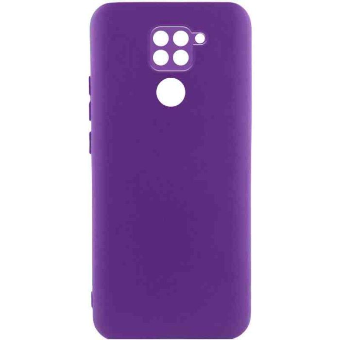Чохол TPU GETMAN Liquid Silk Full Camera для Xiaomi Redmi Note 9 / Redmi 10X