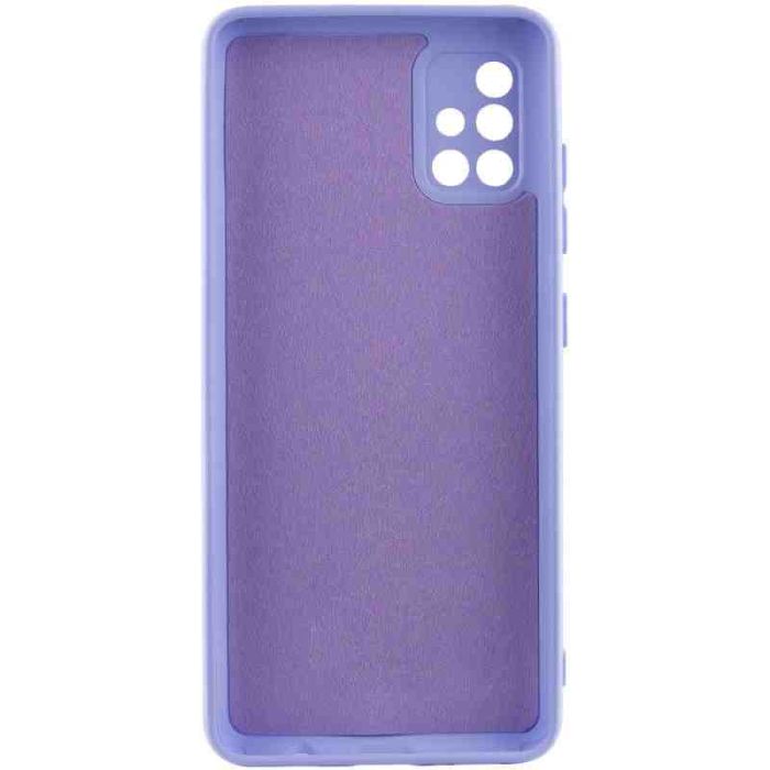 Чохол TPU GETMAN Liquid Silk Full Camera для Samsung Galaxy A71