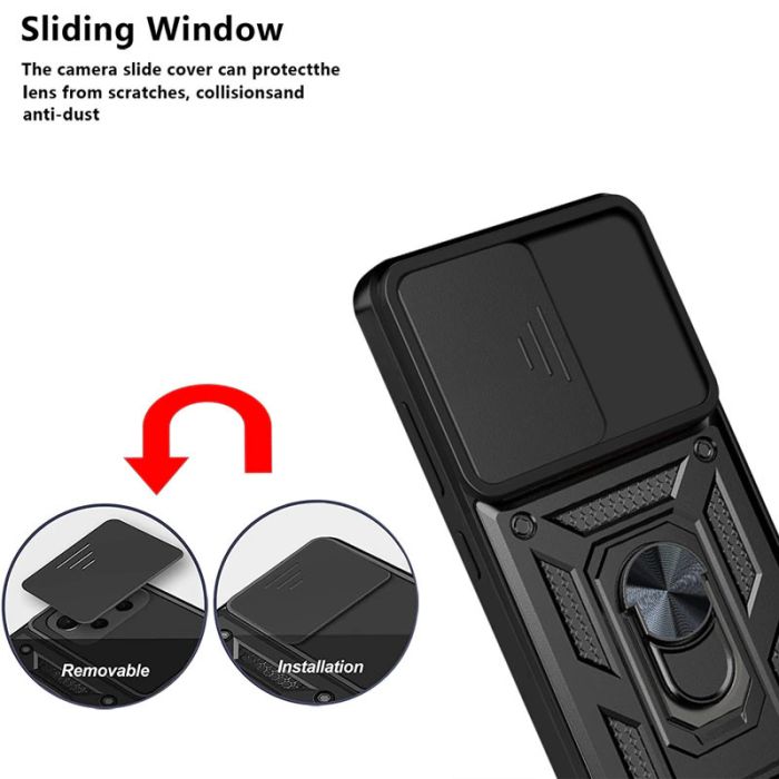Ударостійкий чохол Camshield Serge Ring для Xiaomi 12T / 12T Pro