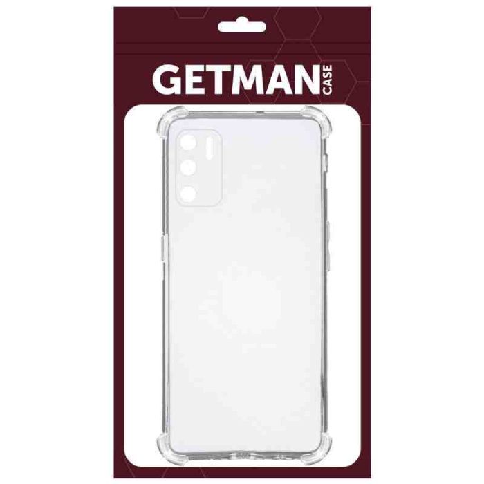 TPU чохол GETMAN Ease logo посилені кути Full Camera для Oppo A16s / A16 / A54s