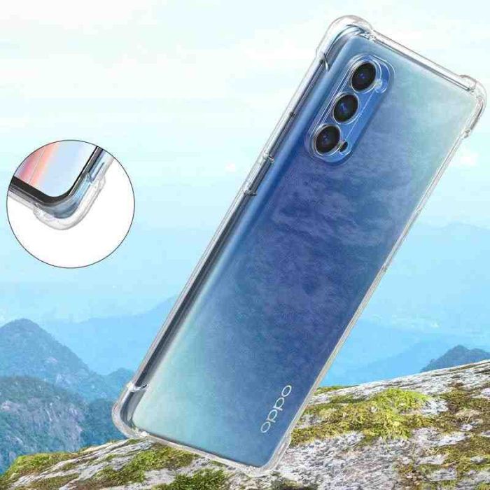 TPU чохол GETMAN Ease logo посилені кути Full Camera для Oppo Reno 4 Pro 5G