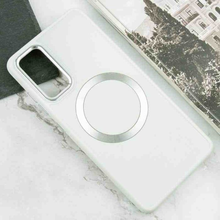 TPU чохол Bonbon Metal Style with MagSafe для Samsung Galaxy A55