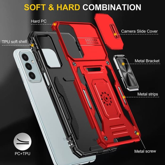 Ударостійкий чохол Camshield Army Ring для Samsung Galaxy M23 5G / M13 4G
