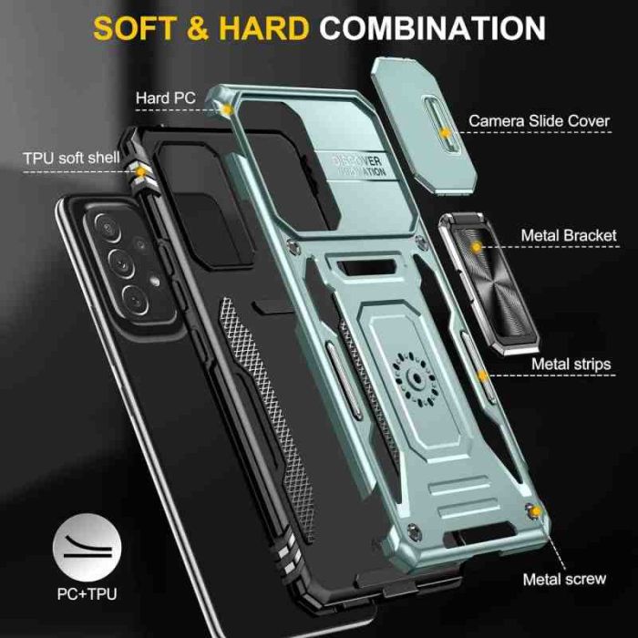 Ударостійкий чохол Camshield Army Ring для Samsung Galaxy A53 5G