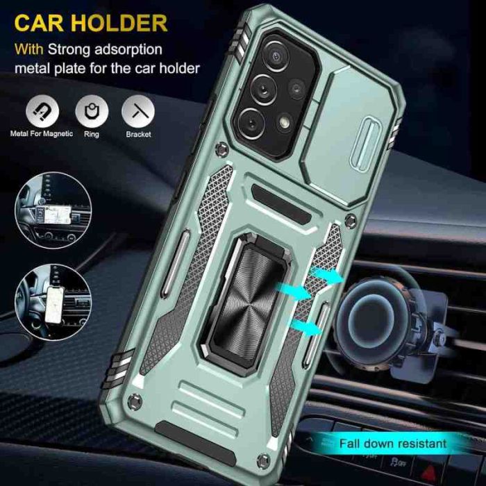 Ударостійкий чохол Camshield Army Ring для Samsung Galaxy A73 5G