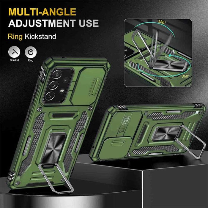 Ударостійкий чохол Camshield Army Ring для Samsung Galaxy A73 5G