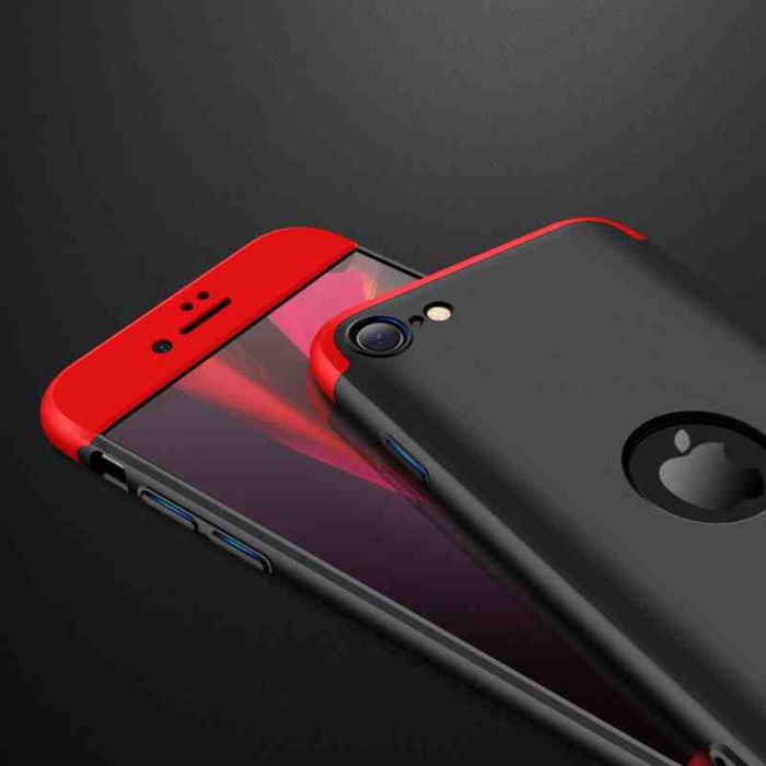 Пластикова накладка GKK LikGus 360 градусів (opp) з лого для Apple iPhone SE (2020)