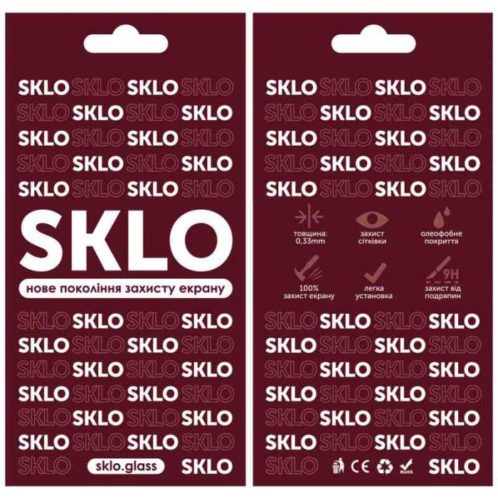 Захисне скло SKLO 3D для Realme C30s / C31 / C25s