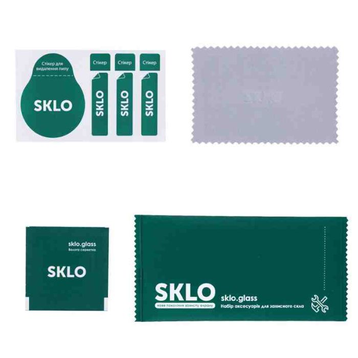 Захисне скло SKLO 3D для TECNO Pova 5 (LH7n) / Pova 6 Neo (LI6)