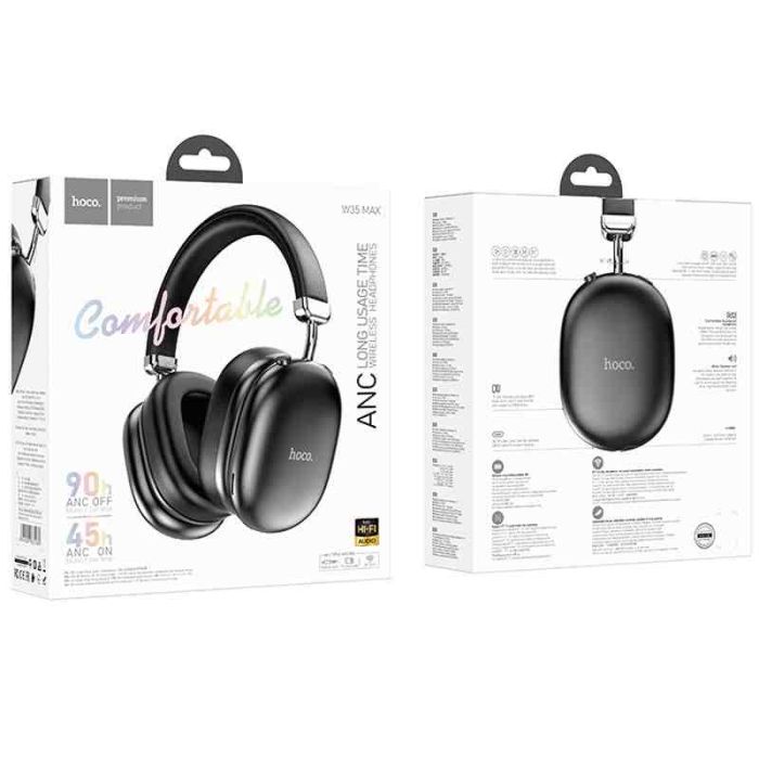 Накладні бездротові навушники Hoco W35 Max Auspicious ANC
