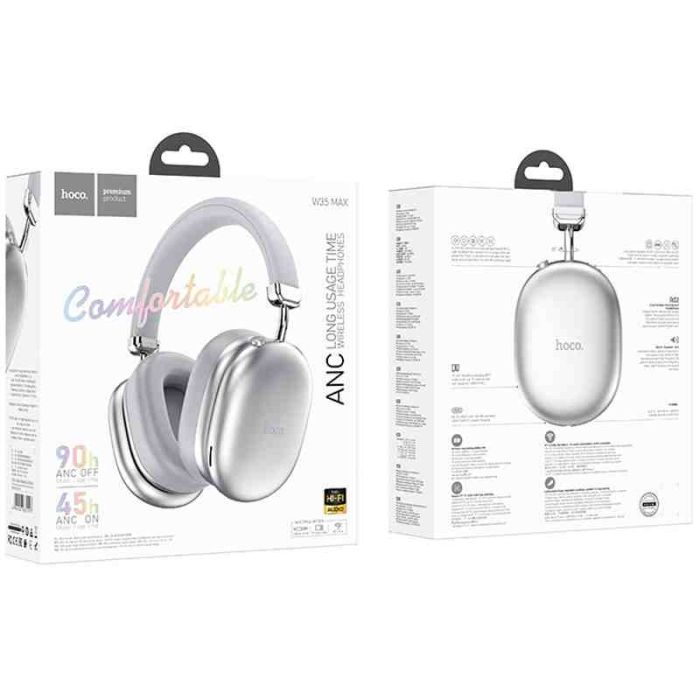 Накладні бездротові навушники Hoco W35 Max Auspicious ANC