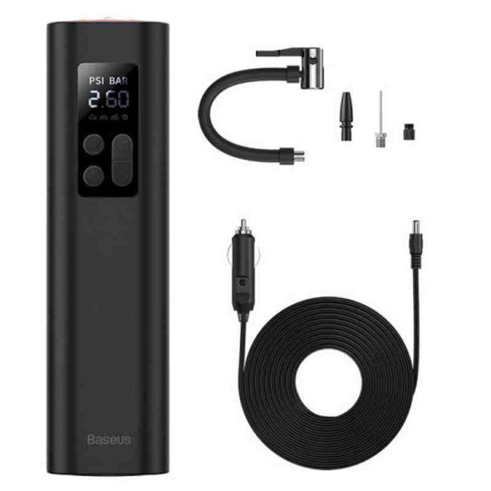 Автомобільний насос Baseus Super Mini Inflator Pump (CRCQ000001)
