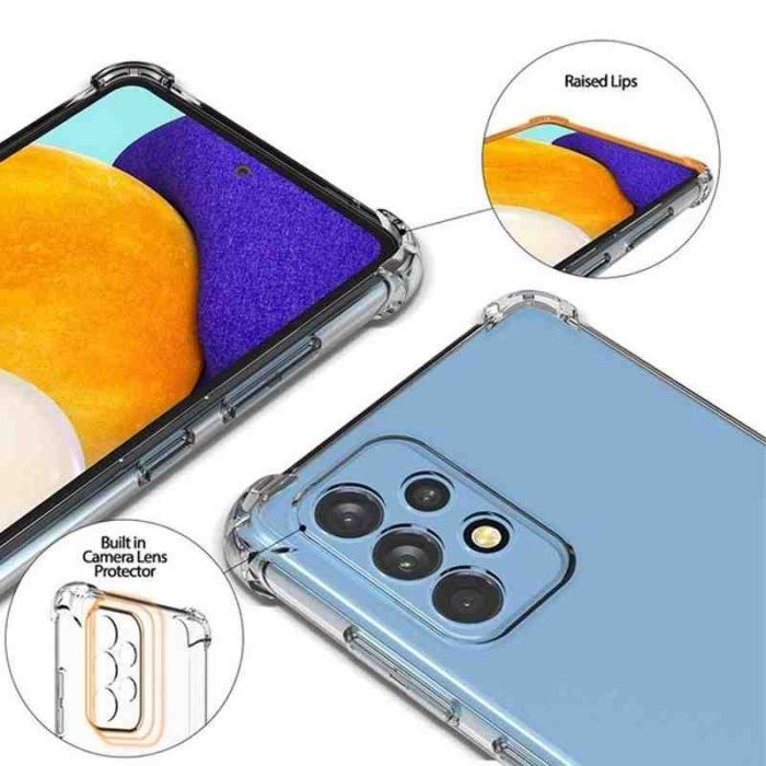 TPU чохол GETMAN Ease logo посилені кути Full Camera для Samsung Galaxy A52 4G / A52 5G / A52s