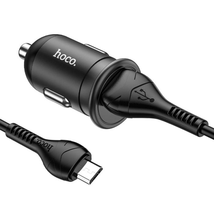 АЗП Hoco Z43 Mighty QC3.0 18W (1USB-A) + кабель USB to MicroUSB