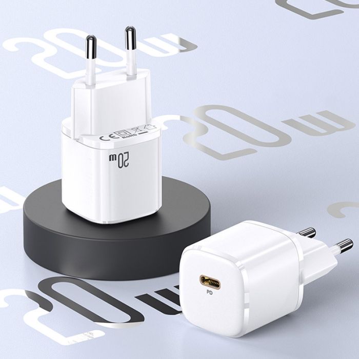 МЗП Usams US-CC124 T36 20W Super Si (1USB-C)