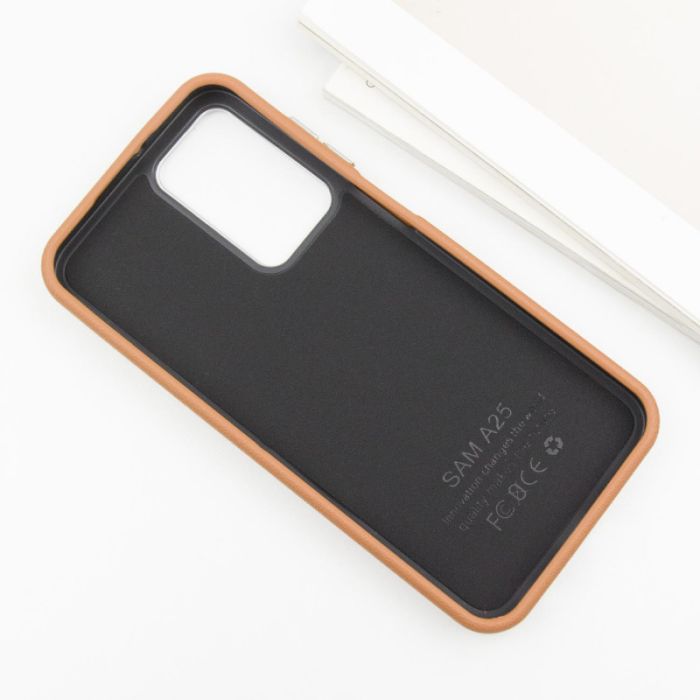 Шкіряний чохол Leather Case Metal Buttons для Samsung Galaxy A25 5G