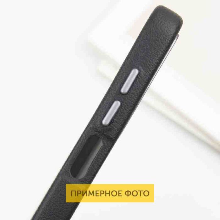 Шкіряний чохол Leather Case Metal Buttons для Samsung Galaxy S24 Ultra