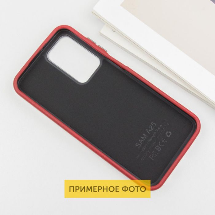 Шкіряний чохол Leather Case Metal Buttons для Xiaomi Redmi A3