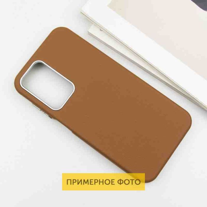 Шкіряний чохол Leather Case Metal Buttons для Xiaomi Redmi Note 13 4G