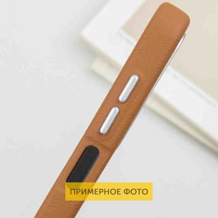 Шкіряний чохол Leather Case Metal Buttons для Xiaomi Redmi Note 13 4G