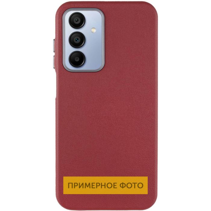 Шкіряний чохол Leather Case Metal Buttons для Xiaomi Redmi Note 13 4G