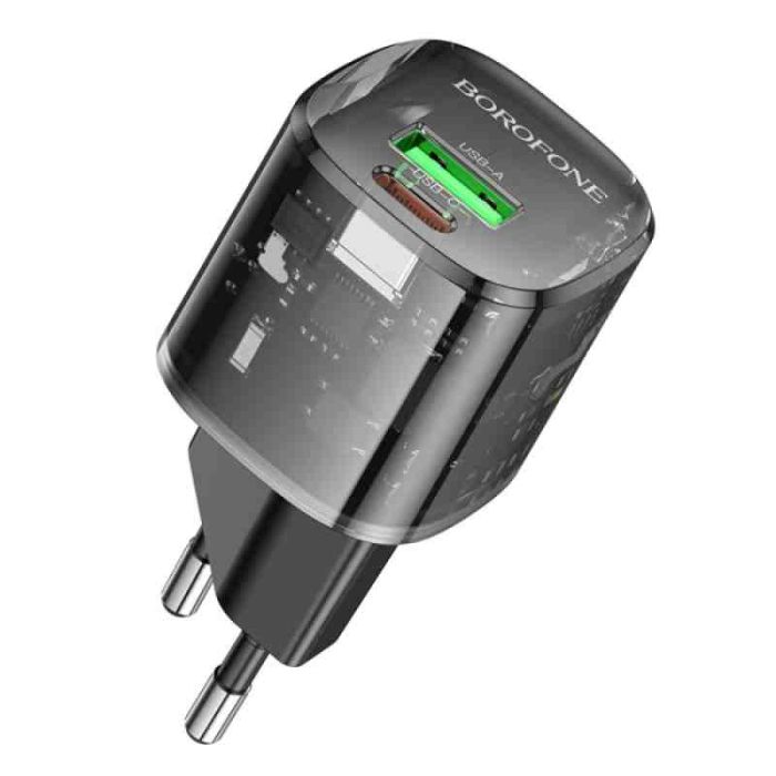 МЗП Borofone BN17 Sunlight PD20W+QC3.0 (1USB-A/1C)