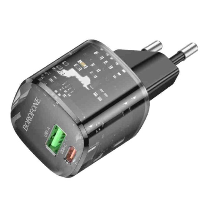 МЗП Borofone BN17 Sunlight PD20W+QC3.0 (1USB-A/1C)