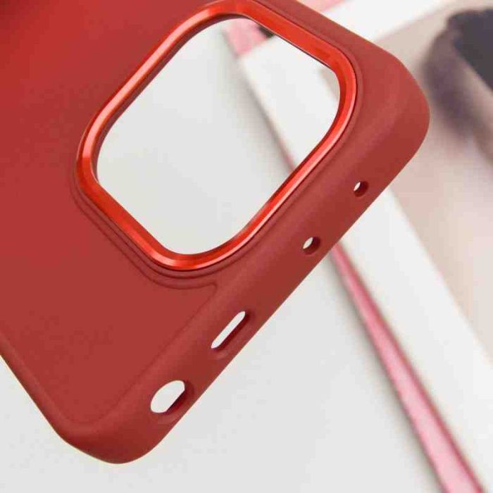 TPU чохол Bonbon Metal Style для Xiaomi Redmi Note 13 Pro 4G / Poco M6 Pro 4G