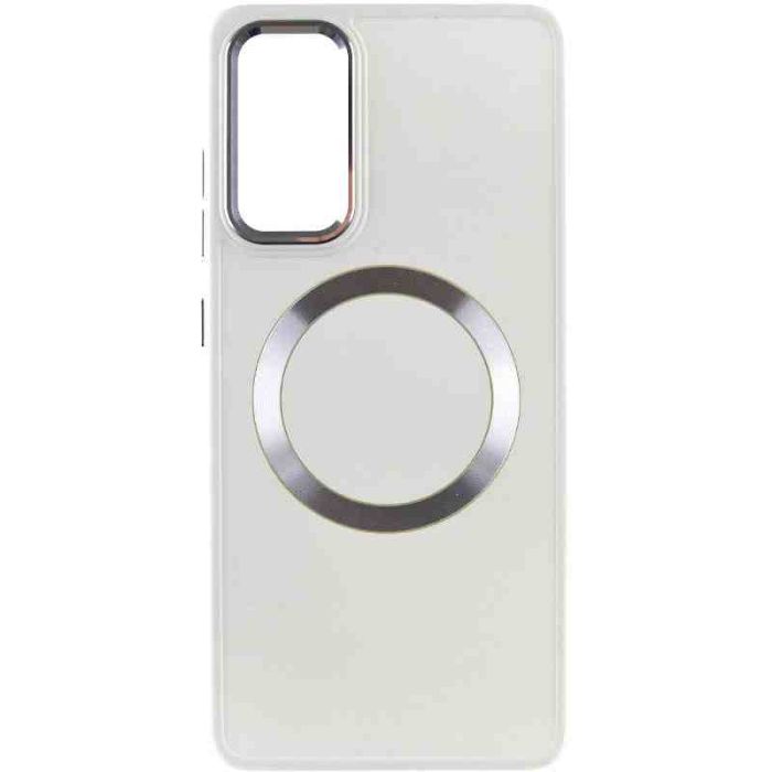 TPU чохол Bonbon Metal Style with MagSafe для Samsung Galaxy S22