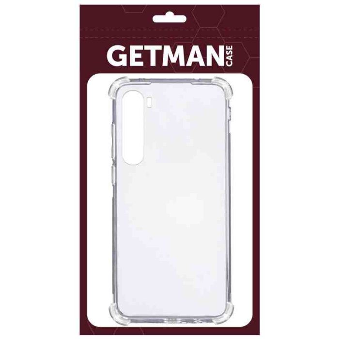 TPU чохол GETMAN Ease logo посилені кути для OnePlus Nord